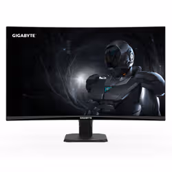GIGABYTE GS27FC2 27" FHD Curved Gaming Monitor - 1920 x 1080, 240Hz, 1, 350 cd/m², HDR Ready, HDMI 2.0, Displayport 1.4 - Additional view 2