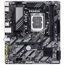 GIGABYTE B860M E Motherboard - Intel Core Ultra Series CPUs, 4+1+2 Phases VRM, up to 8800MHz DDR5 (O.C), 2xPCIe 4.0 M.2, 1GbE LAN, USB 3.2 Gen 1 - Additional view 2