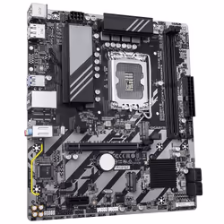 GIGABYTE B860M E Motherboard - Intel Core Ultra Series CPUs, 4+1+2 Phases VRM, up to 8800MHz DDR5 (O.C), 2xPCIe 4.0 M.2, 1GbE LAN, USB 3.2 Gen 1 - Additional view 3