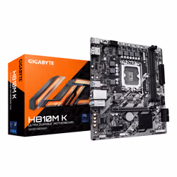 GIGABYTE H810M K Motherboard - Intel Core Ultra (Series 2) CPUs, 3+1+2 Phases VRM, up to 6400MHz DDR5, 1xPCIe 4.0 M.2, 1GbE L ...