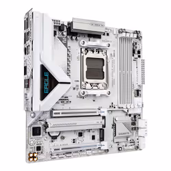GIGABYTE B850M EAGLE WIFI6E ICE Motherboard - AMD Ryzen 9000 Series CPUs, 8+2+2 Phases Digital VRM, up to 8200MHz DDR5 (OC), 1xPCIe 5.0 + 1xPCIe 4.0 M.2, Wi-Fi 6E, 2.5 GbE LAN, USB 3.2 Gen 2
