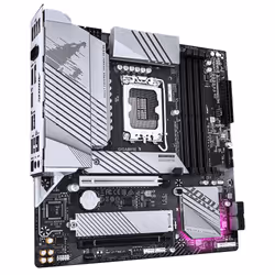 GIGABYTE B760M AORUS ELITE WIFI6E GEN5 Motherboard - Supports 14th Gen. Intel Core CPUs, 12+1+1 phases VRM, up to 5600MHz DDR5, 2xPCIe 4.0 M.2, Wi-Fi 6E, 2.5 GbE LAN, USB 3.2 Gen 2x2