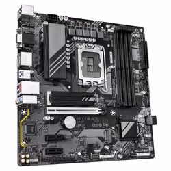 GIGABYTE B760M DS3H GEN5 Motherboard - Supports Intel Core 14th Gen CPUs, 6+2+1 Phases Digital VRM, up to 5600MHz DDR4, 2xPCIe 4.0 M.2, 2.5GbE LAN, USB 3.2 Gen2 - Additional view 3