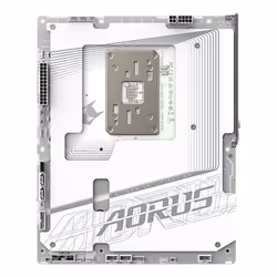 GIGABYTE B850 AORUS STEALTH ICE Motherboard - AMD Ryzen 9000 Series CPUs, 14+2+2 Phases Digital VRM, up to 8200MHz DDR5 (OC), 2xPCIe 5.0 + 2xPCIe 4.0 M.2, WIFI 7, 5 GbE LAN, USB 3.2 Gen 2