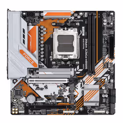 GIGABYTE B850M FORCE WIFI6E Motherboard - AMD Ryzen 9000 Series CPUs, 8+2+2 Phases Digital VRM, up to 9600MHz DDR5 (OC), 1xPCIe 5.0 + 2xPCIe 4.0 M.2, Wi-Fi 6E, 2.5 GbE LAN, USB 3.2 Gen 2 - Additional view 2