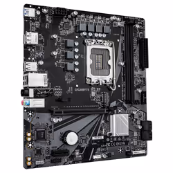 GIGABYTE H610M D3W WIFI6 Motherboard - Supports 14th Gen. Intel Core CPUs, 5+1+1 phases VRM, up to 5600MHz DDR4, 1xPCIe 3.0 M.2, Wi-Fi 6, 1GbE LAN, USB 3.2 Gen 1 - Additional view 3