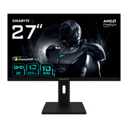 GIGABYTE G27Q3 27” 2K QHD Gaming Monitor - 2560 x 1440, 320Hz, 1ms, 350 cd/m², FreeSync Premium, Display HDR400, HDMI 2.0, Displayport 1.4