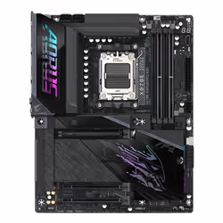 GIGABYTE X870E AORUS PRO X3D Motherboard - Supports AMD Ryzen 9000 CPUs, 18+2+2 Phases Digital VRM, up to 9000Hz DDR5 (OC), 2xPCIe 5.0 + 2xPCIe 4.0, Wi-Fi 7, 5GbE LAN, USB 4 - Additional view 2