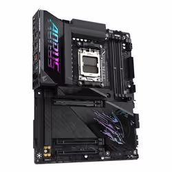 GIGABYTE X870E AORUS PRO X3D Motherboard - Supports AMD Ryzen 9000 CPUs, 18+2+2 Phases Digital VRM, up to 9000Hz DDR5 (OC), 2xPCIe 5.0 + 2xPCIe 4.0, Wi-Fi 7, 5GbE LAN, USB 4 - Additional view 3
