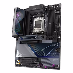 GIGABYTE X870E AORUS MASTER X3D Motherboard - Supports AMD Ryzen 9000 CPUs, 18+2+2 Phases Digital VRM, up to 9000Hz DDR5 (OC), 2xPCIe 5.0 + 3xPCIe 4.0, Wi-Fi 7, 10GbE LAN, USB 4 - Additional view 5