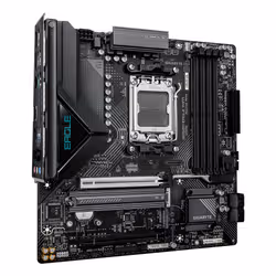 GIGABYTE B850M EAGLE WIFI7 Motherboard - AMD Ryzen 9000 Series CPUs, 8+2+2 Phases Digital VRM, up to 8200MHz DDR5 (O.C.), 1xPCIe 5.0 + 1xPCIe 4.0 M.2, WIFI 7, 2.5 GbE LAN, USB 3.2 Gen 2 - Additional view 3