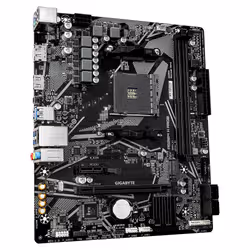 GIGABYTE A520M H ARGB Motherboard - Supports AMD Ryzen 5000 Series CPUs, up to 5100MHz DDR4 (OC), PCIe 3.0 x4 M.2, 1 GbE LAN, USB 3.2 Gen 1 - Additional view 3