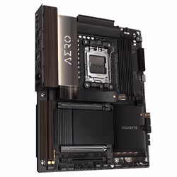 GIGABYTE X870E AERO X3D DARK WOOD Motherboard - Supports AMD Ryzen 9000 CPUs, 16+2+2 Phases Digital VRM, up to 9000Hz DDR5 (OC), 2xPCIe 5.0 + 2xPCIe 4.0, Wi-Fi 7, 5GbE LAN, USB 4 - Additional view 3
