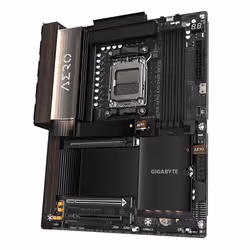 GIGABYTE X870E AERO X3D DARK WOOD Motherboard - Supports AMD Ryzen 9000 CPUs, 16+2+2 Phases Digital VRM, up to 9000Hz DDR5 (OC), 2xPCIe 5.0 + 2xPCIe 4.0, Wi-Fi 7, 5GbE LAN, USB 4 - Additional view 4