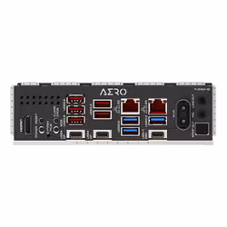 GIGABYTE X870E AERO X3D DARK WOOD Motherboard - Supports AMD Ryzen 9000 CPUs, 16+2+2 Phases Digital VRM, up to 9000Hz DDR5 (OC), 2xPCIe 5.0 + 2xPCIe 4.0, Wi-Fi 7, 5GbE LAN, USB 4 - Additional view 6