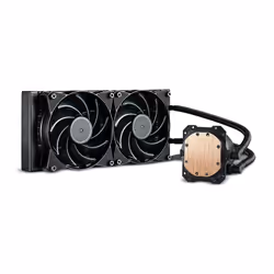 Cooler Master MasterLiquid Lite 240, All-in-one liquid cooler, 12 cm, Black