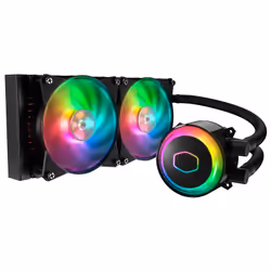 Cooler Master MASTERLIQUID ML240R RGB, All-in-one liquid cooler, Black