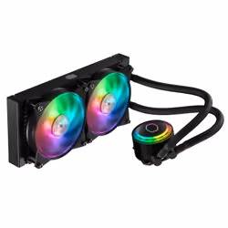 Cooler Master MASTERLIQUID ML240R RGB Processor All-in-one liquid cooler Black