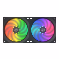 Cooler Master MasterFan SF240R ARGB, Fan, 12 cm, 650 RPM, 1800 RPM, Black