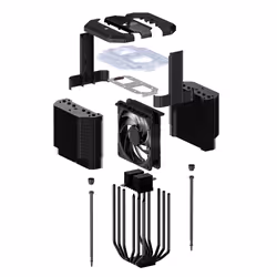 Cooler Master MasterAir MA620M Processor 12 cm Black - Additional view 5