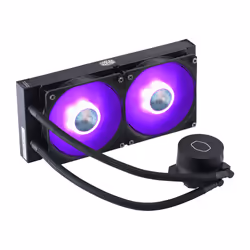 Cooler Master MasterLiquid ML240L V2 RGB Processor All-in-one liquid cooler 12 cm Black 1 pc(s) - Additional view 6