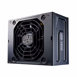 Cooler Master V850 SFX Gold, 850 W, 90 - 264 V, 47 - 63 Hz, 12 - 6 A, Active, 120 W
