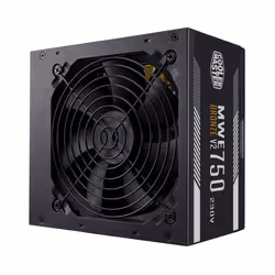 Cooler Master MWE 750 Bronze 230V V2, 750 W, 220 - 240 V, 50 - 60 Hz, 6 A, Active, 120 W