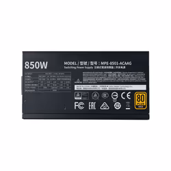 Cooler Master MPE-8501-AFAAG-UK power supply unit 850 W 24-pin ATX ATX Black