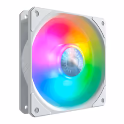 Cooler Master SickleFlow 120 ARGB White Edition, Fan, 12 cm, 650 RPM, 1800 RPM, White