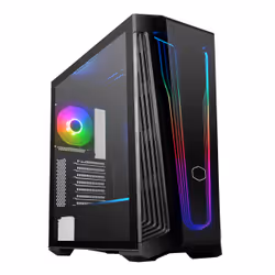 Cooler Master MasterBox 540, Desktop, PC, Black, Transparent, ATX, EATX, micro ATX, Mini-ITX, Mesh, Plastic, Steel, Tempered ...