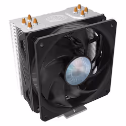 Cooler Master Hyper 212 EVO V2, Cooler, 12 cm, 650 RPM, 1800 RPM, Black, Silver