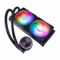 Cooler Master MasterLiquid PL240 Flux Processor Liquid cooling kit 12 cm Black - Additional view 4