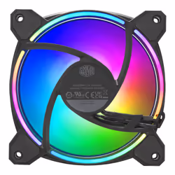 Cooler Master MasterFan MF120 Halo² 3in1 Computer case Fan 12 cm Black 3 pc(s) - Additional view 4