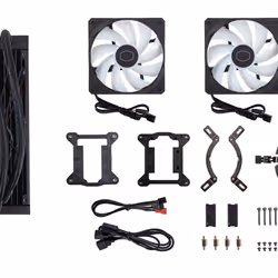 Cooler Master MasterLiquid 240L Core ARGB Processor Liquid cooling kit 12 cm Black - Additional view 6