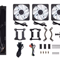 Cooler Master MasterLiquid 360L Core ARGB Processor Liquid cooling kit 12 cm Black - Additional view 6