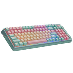 Cooler Master Peripherals MK770 keyboard Universal USB + RF Wireless + Bluetooth QWERTY French Turquoise