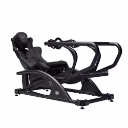 Cooler Master Dyn X, Racing cockpit, Black, Aluminium, Steel, 15 cm, 3 cm, 45°