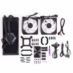 Cooler Master MasterLiquid 240 ATMOS Processor Liquid cooling kit 12 cm Black - Additional view 7