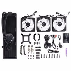 Cooler Master MasterLiquid 360 ATMOS Processor Liquid cooling kit 12 cm Black - Additional view 7