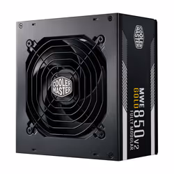 Cooler Master MWE Gold 850 V2 ATX 3.0 Ready, 850 W, 100 - 240 V, 50/60 Hz, 6 - 12 A, Active, 100 W