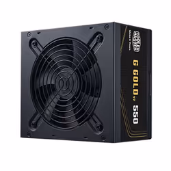 Cooler Master G Gold 550 V2, 550 W, 100 - 240 V, 50/60 Hz, 4 - 8 A, Active, 120 W