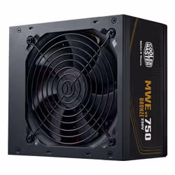 Cooler Master MWE Bronze 750 V3 230V, 750 W, 220 - 240 V, 50/60 Hz, 6 A, Active, 120 W