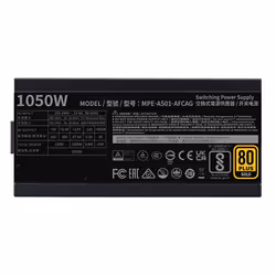 Cooler Master MWE Gold 1050 V2 ATX 3.1 power supply unit 1050 W 24-pin ATX Black - Additional view 3