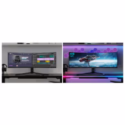 Cooler Master Gaming GP57ZS computer monitor 144.8 cm (57") 7680 x 2160 pixels Dual UHD LCD Black - Additional view 5