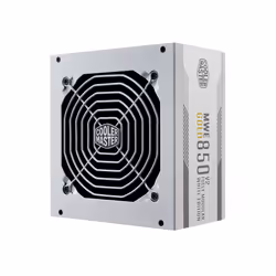 Cooler Master MWE Gold 850 V2 ATX 3.1 White, 850 W, 100 - 240 V, 50/60 Hz, 6 - 12 A, Active, 100 W