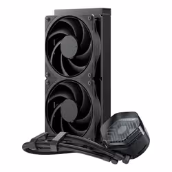 Cooler Master MasterLiquid ATMOS Stealth Series Processor Liquid cooling kit 12 cm Black - Additional view 2