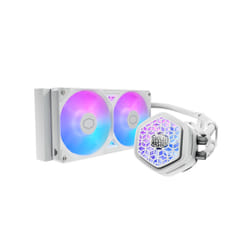 Cooler Master MasterLiquid Atmos II VRM Fan Processor Liquid cooling kit 12 cm White 1 pc(s)