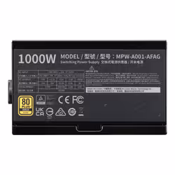 Cooler Master Elite Gold 1000 power supply unit 1000 W 24-pin ATX ATX Black - Additional view 4
