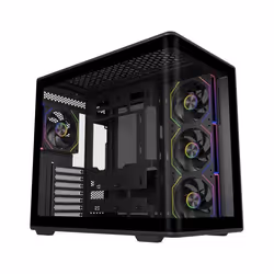 Cooler Master Elite 600 Tower Black, Transparent - Additional view 2