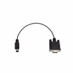 AVer Mini DIN6 to RS232 converter, 0.2 m, Black, Mini DIN6, RS232, Aver, CAM540